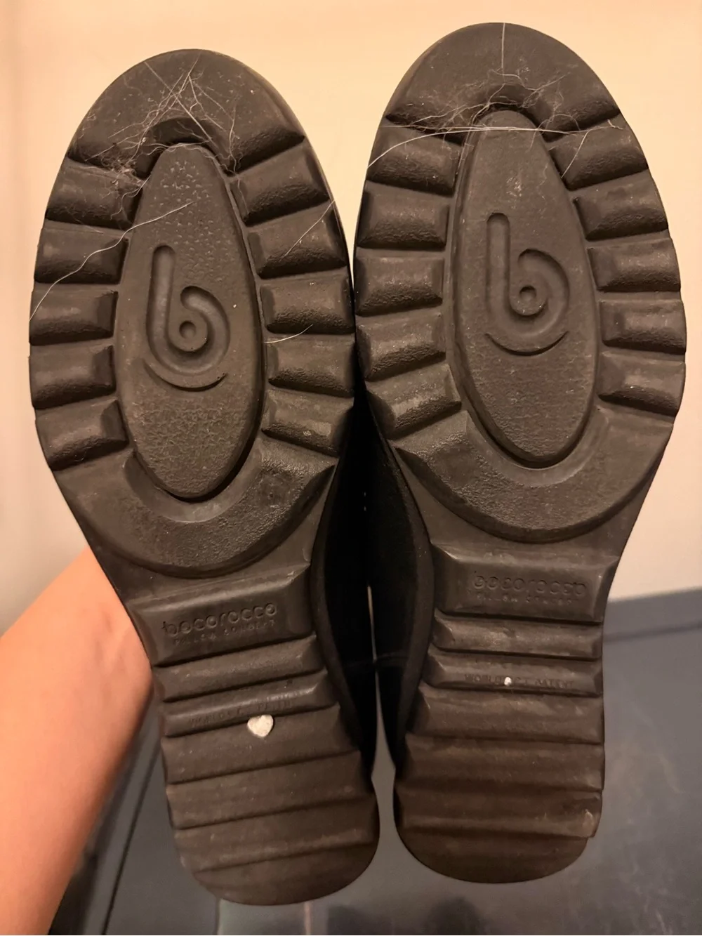 Boccoroco black flats